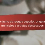 Conjunto de reggae español: orígenes, mensajes y artistas destacados