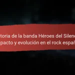 Historia de la banda Héroes del Silencio: impacto y evolución en el rock español