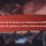 Historia de la banda Los Fabulosos Cadillacs: fusión de géneros y éxitos internacionales