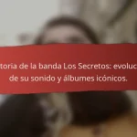 Historia de la banda Los Secretos: evolución de su sonido y álbumes icónicos.