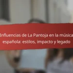 Influencias de La Pantoja en la música española: estilos, impacto y legado